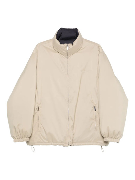  Miu Miu Zip-up High-neck Jacket - Blue 