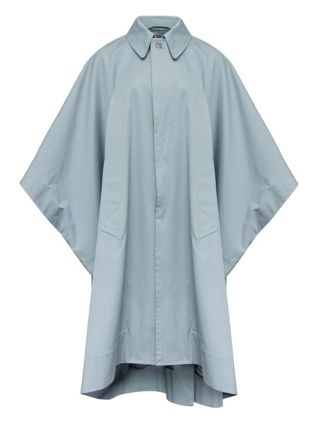  Mm6 Maison Margiela Collared Coat - Blue 