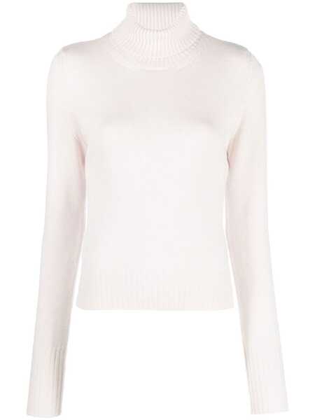  Mm6 Maison Margiela Open-back Roll-neck Top - Neutrals 