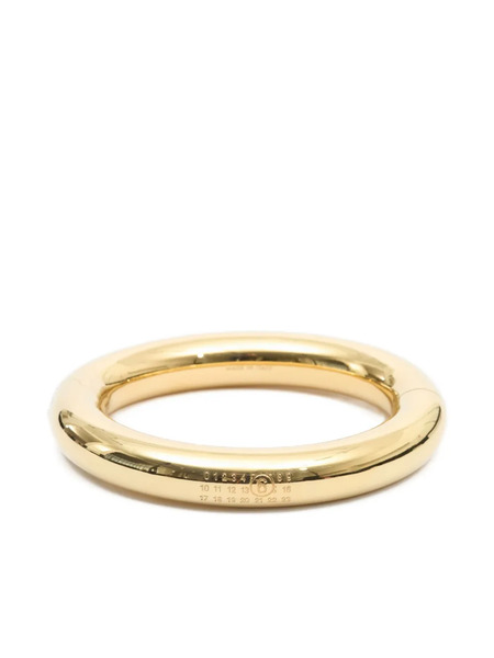  Mm6 Maison Margiela Polished-finish Bangle - Gold 