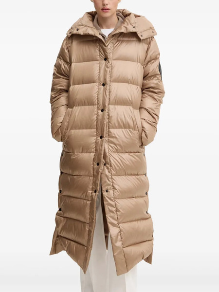  Mmc Studio Hooded Padded Coat - Neutrals 