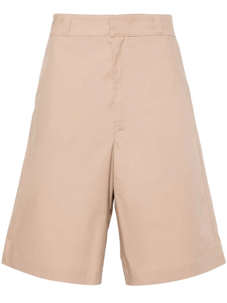  Modes Garments Poplin Bermuda Shorts - Neutrals 