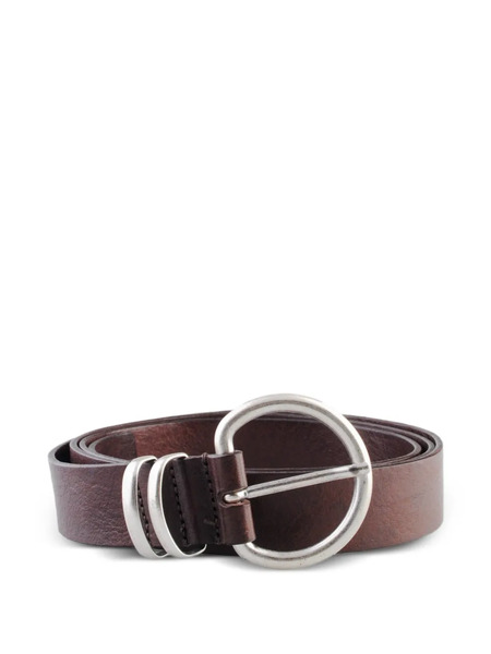  Molebo Ring-buckle Belt - Brown 