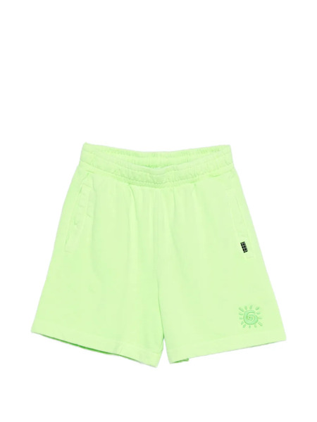 Molo Ador Elasticated-waistband Shorts - Green 