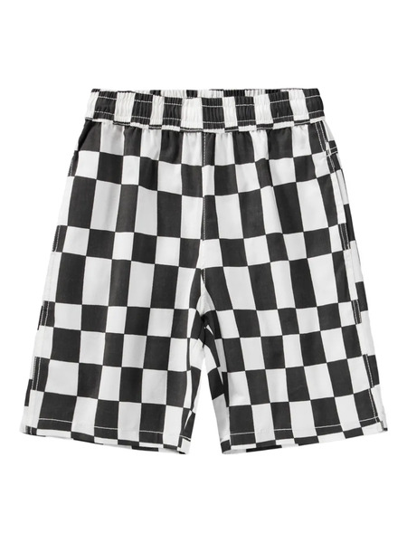  Molo Arrow Checked Shorts - Black 
