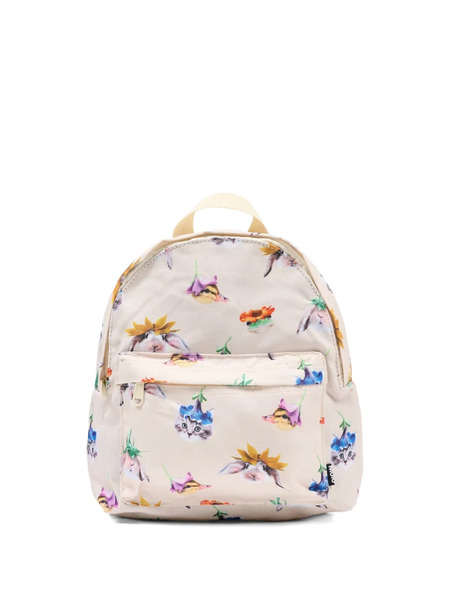  Molo Floral-print Backpack - Neutrals 