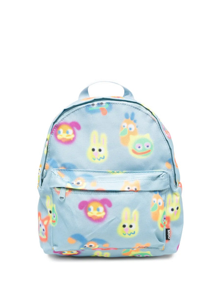  Molo Graphic-print Backpack - Blue 