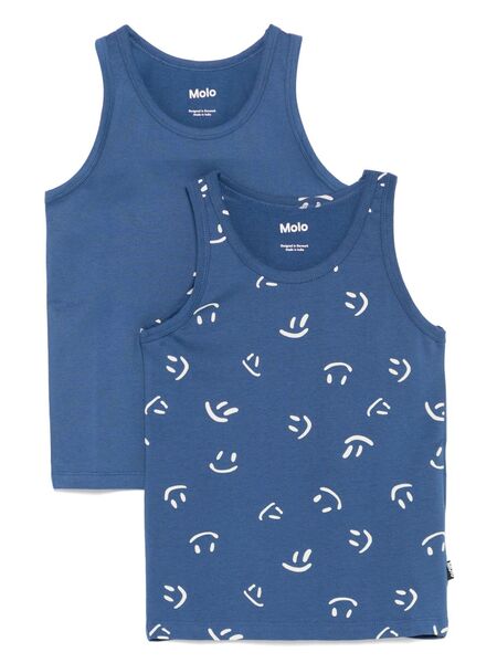  Molo Jayden Sleep Tank (pack Of Two) - Blue 