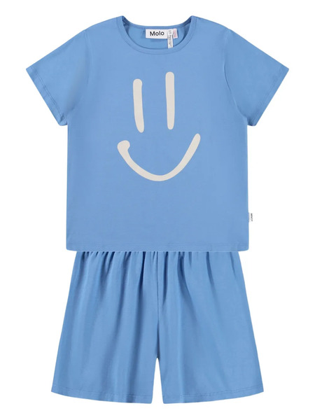  Molo Luvis Smiley-face Pyjamas - Blue 