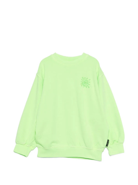  Molo Magni Sun-embroidered Sweatshirt - Green 