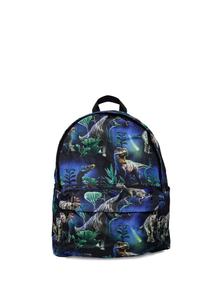  Molo Mio Dinosaur-print Backpack - Blue 