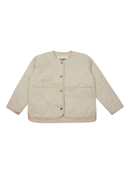  Molo Round-collar Padded Jacket - Neutrals 