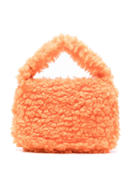  Molo Shearling Shoulder Bag - Orange 