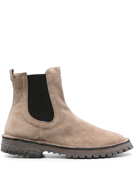  Moma Chelsea Suede Boots - Neutrals 