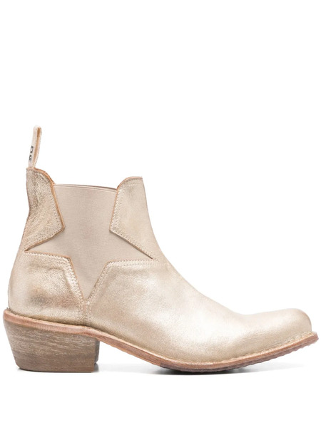  Moma Dallas Ankle Boots - Gold 