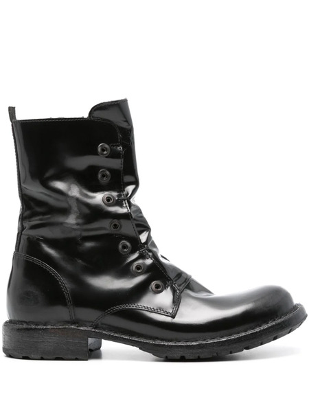  Moma Distressed Boots - Black 