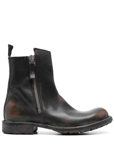  Moma Distressed Boots - Black 