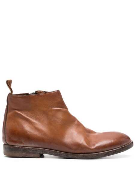  Moma Distressed Boots - Brown 