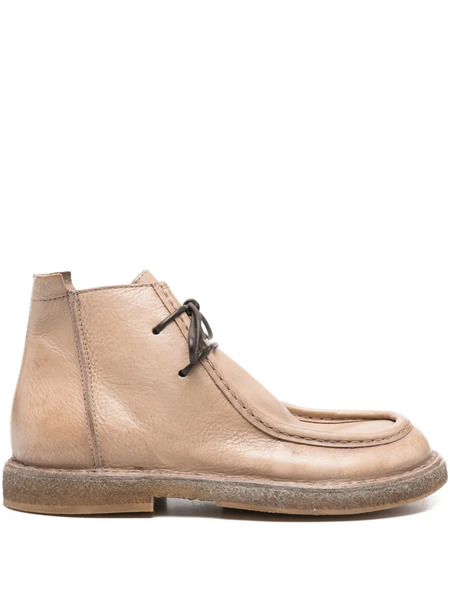  Moma Lace-up Ankle Boots - Neutrals 