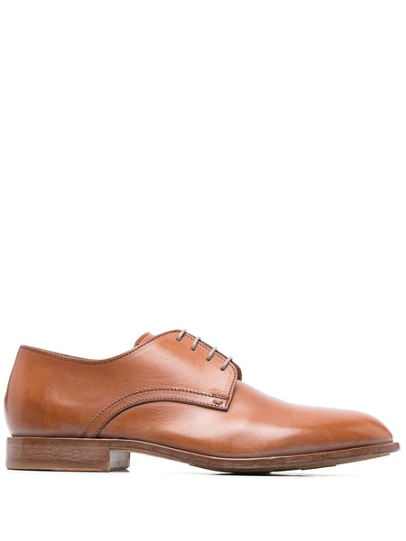  Moma Leather Derby Shoes - Brown 