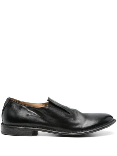  Moma Leather Loafers - Black 