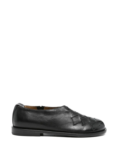  Moma Leather Loafers - Black 