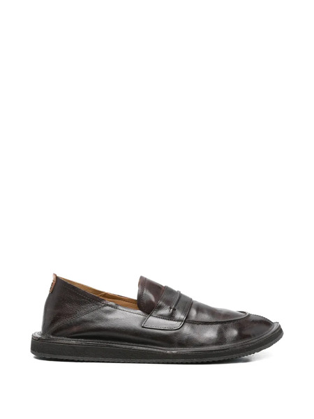  Moma Leather Loafers - Brown 