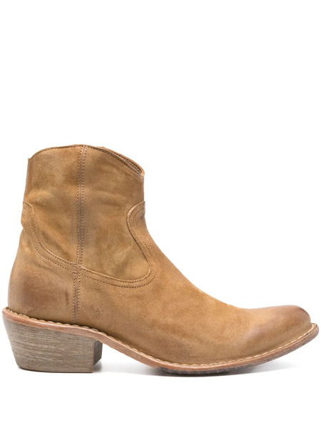  Moma 50mm Dallas Ankle Boots - Brown 