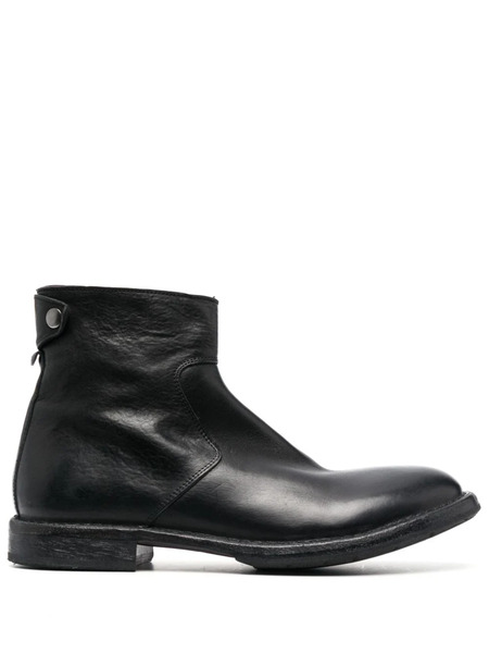  Moma Smooth-grain Leather Boots - Black 