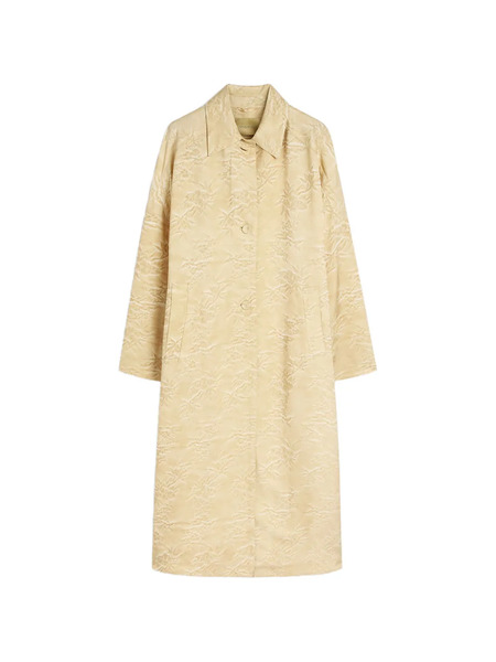  Momoni Jacquard Oversized Coat - Neutrals 