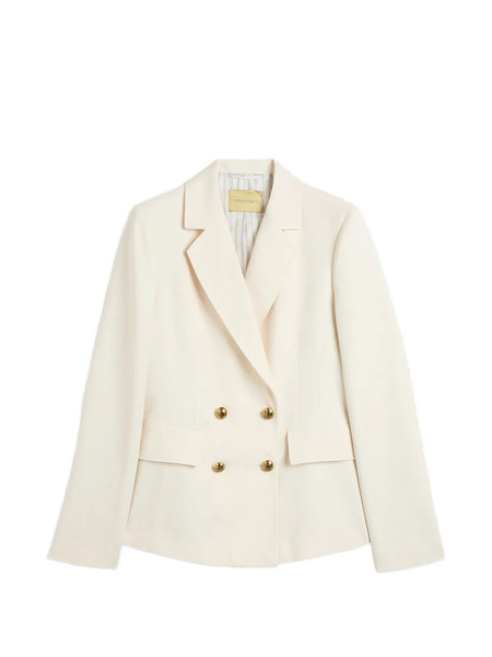  Momoni Sierra Double-breasted Flap-pocket Jacket - Neutrals 