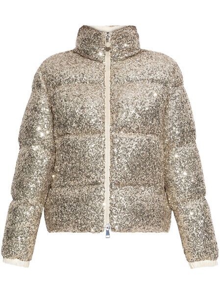  Moncler Anternes Puffer Jacket - Gold 