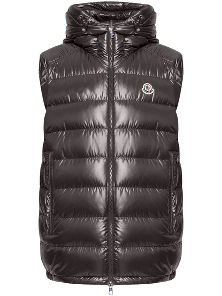  Moncler Barant Vest Jacket - Brown 