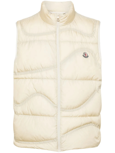  Moncler Beidaihe Padded Gilet - Neutrals 
