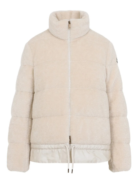  Moncler Cedre Teddy Down Jacket - Neutrals 