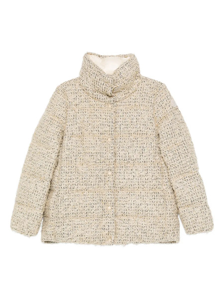  Moncler Cochelle Tweed Jacket - Neutrals 