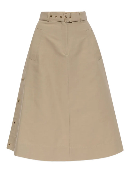  Moncler Cotton Mini Skirt - Neutrals 
