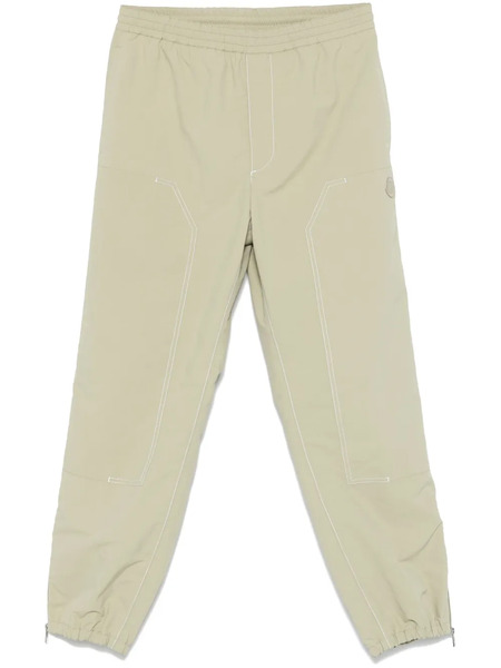  Moncler Drawstring Track Pants - Green 