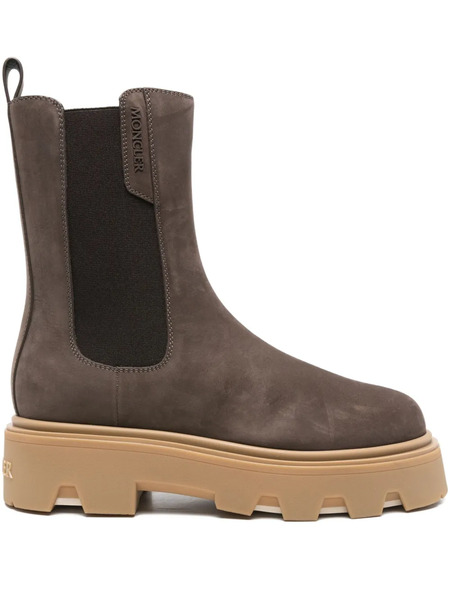  Moncler Elastic-panels Chelsea Boots - Brown 