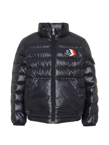  Moncler Enfant Bengi Quilted Zip Jacket - Blue 