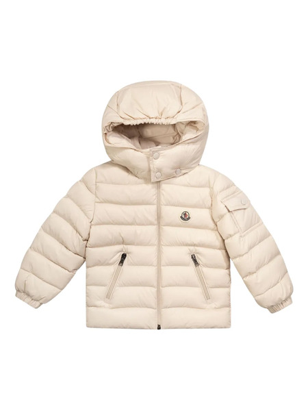  Moncler Enfant Detachable-hood Jacket - Neutrals 