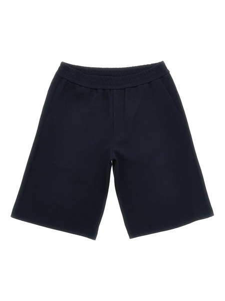  Moncler Enfant Elasticated-waistband Shorts - Blue 
