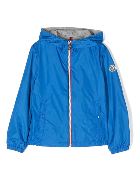  Moncler Enfant Hooded Padded Jacket - Blue 