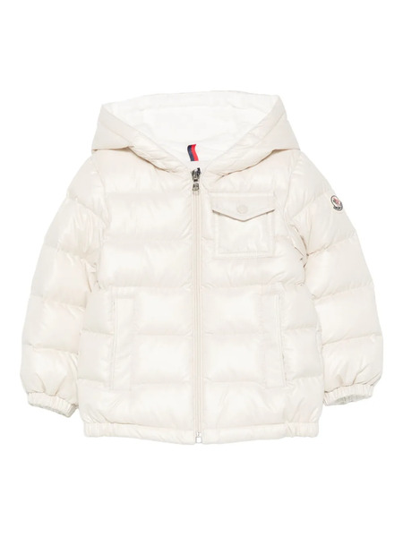  Moncler Enfant Hooded Padded Jacket - Neutrals 