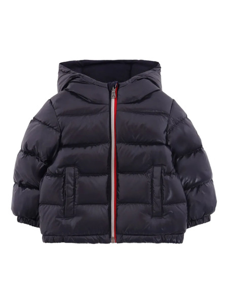  Moncler Enfant Hooded Puffer Jacket - Blue 