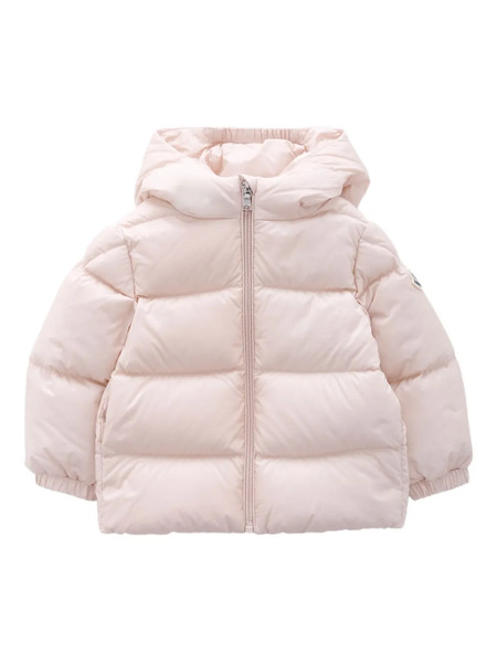  Moncler Enfant Hooded Puffer Jacket - Pink 