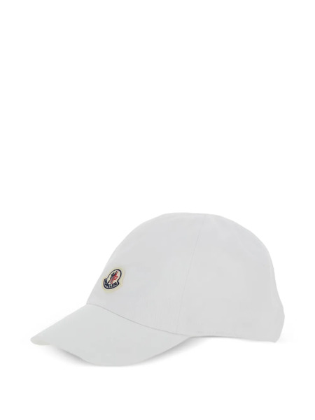 Moncler Enfant Logo-patch Baseball Cap - White 
