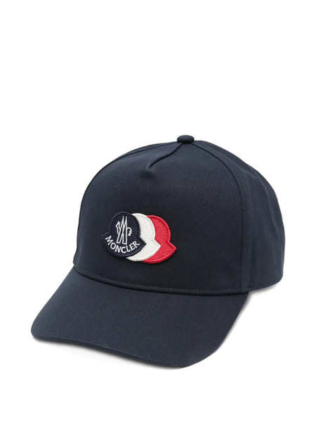  Moncler Enfant Logo-patch Cap - Blue 