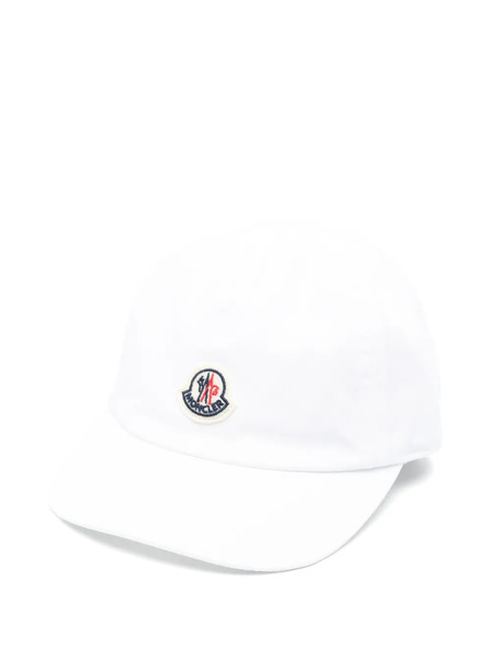  Moncler Enfant Logo-patch Cap - White 