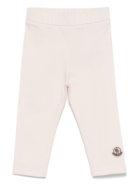 Moncler Enfant Logo-patch Leggings - Pink 